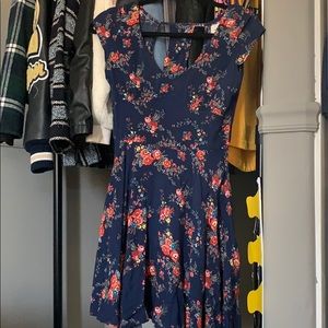Abercrombie & Fitch floral skater dress